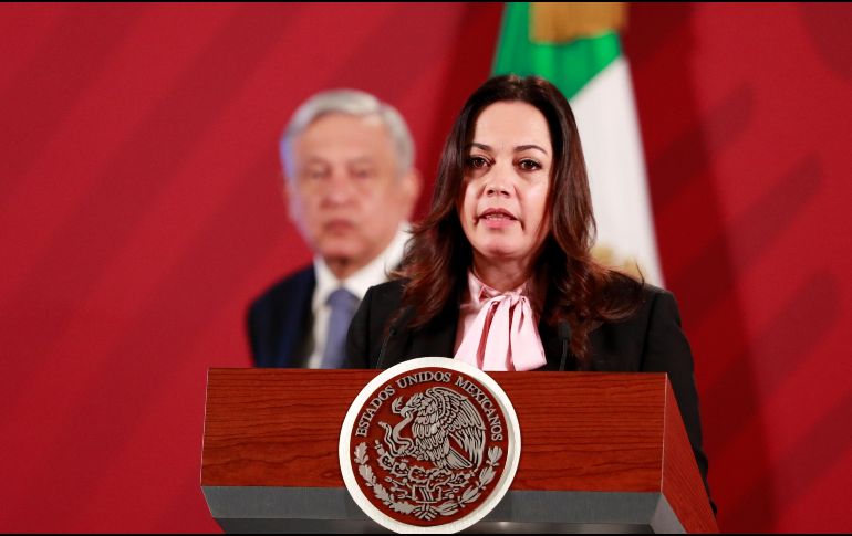 La subsecretaria de Gobernación, Diana Álvarez, informó que el Gobierno no otorgará permisos de operación para la planta cervecera. EFE/J. Núñez