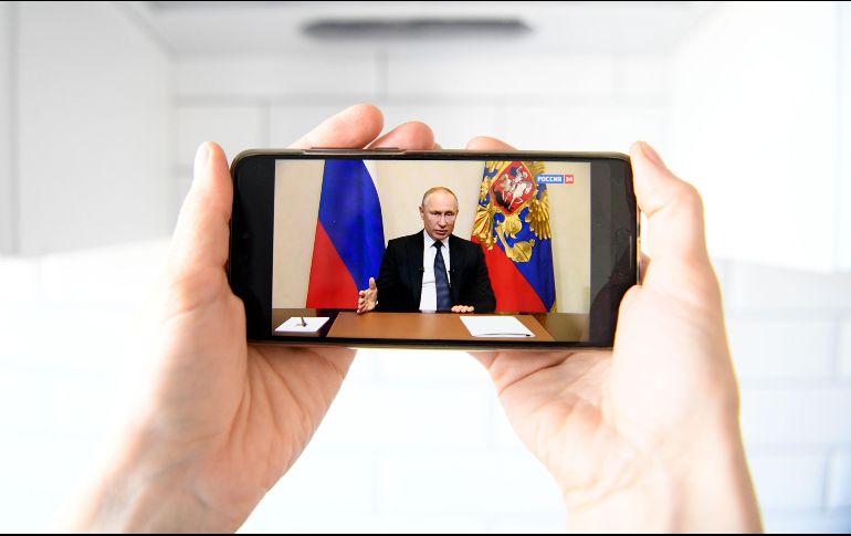 En caso de que los rusos apoyen las enmiendas propuestas por Putin, este podría presentarse a la reelección en 2024 y también en 2030. AFP / K. Kudryavtsev