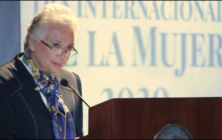 Sánchez Cordero reconoce que algunos tipos penales de feminicidio en los estados son muy difíciles de acreditar. TWITTER/@M_OlgaSCordero