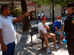 Informan que en Tlaxcala hay 33 casos sospechosos de coronavirus, de los cuales 28 resultaron negativos y cinco están en proceso. AFP/J. Aguilar