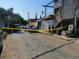 Los hechos ocurrieron la mañana de este jueves en un domicilio de la calle Sexta Sur, al cruce con Quinta Oriente. ESPECIAL / Policía de Zapopan