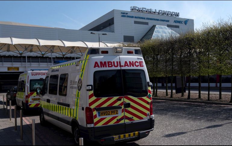 Autoridades convertirán el centro de exposiciones Excel Londres, en la capital británica, para tratar a enfermos de coronavirus. EFE/EPA/W. Oliver