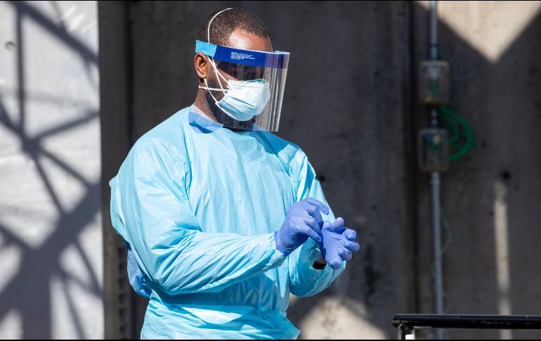 Estados Unidos superó a China e Italia en el número de contagios. AP / M. Altaffer