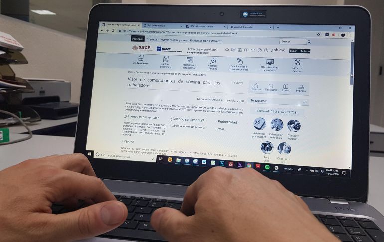 Las contribuciones serán indispensables para mantener la operatividad de los programas sociales, señala el SAT. EL INFORMADOR / ARCHIVO