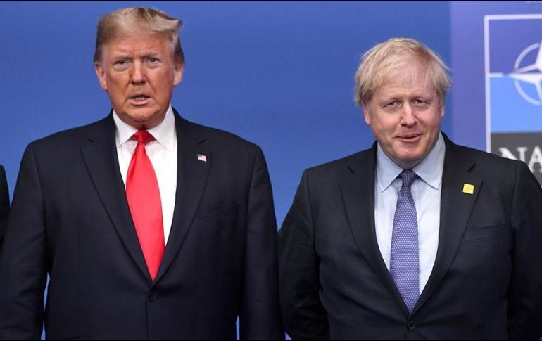 Trump y Johnson también hablaron sobre la cooperación bilateral en la lucha contra la pandemia. EFE/ARCHIVO