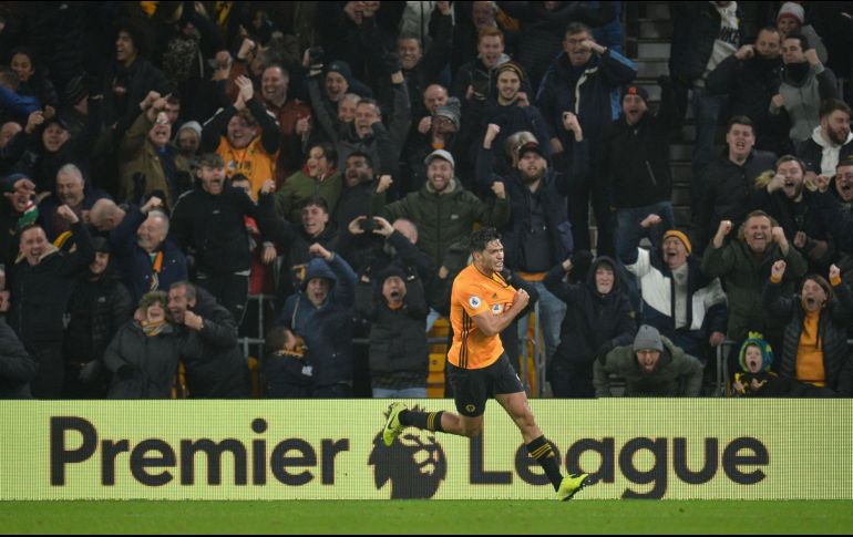Raúl Jiménez es uno de los elementos más queridos por parte de la afición del Wolverhampton. EFE / ARCHIVO