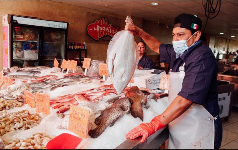 En el área de mayoreo es donde más se desploman las ventas de mariscos, por el cierre de restaurantes. EL INFORMADOR / ARCHIVO