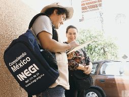 Uno de los nueve mil encuestadores que hicieron la labor en Jalisco. EL INFORMADOR/A. Camacho