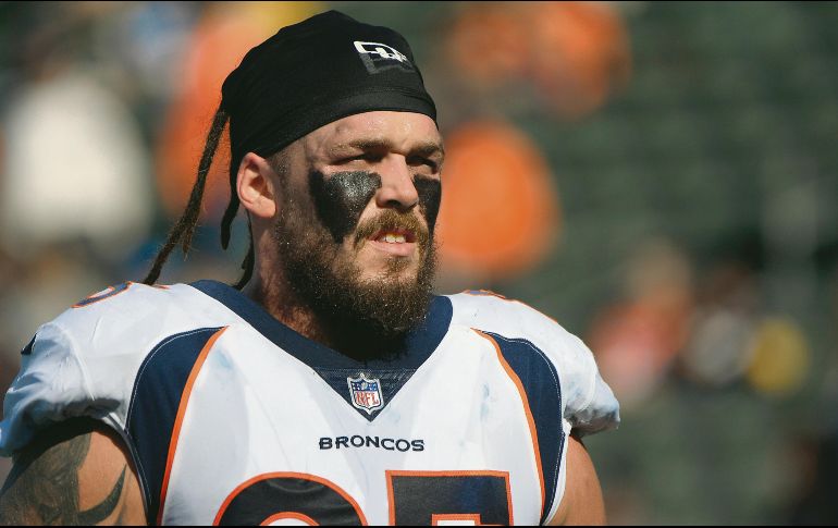 Derek Wolfe jugará por primera vez en un equipo que no es el de los Broncos de Denver. AFP