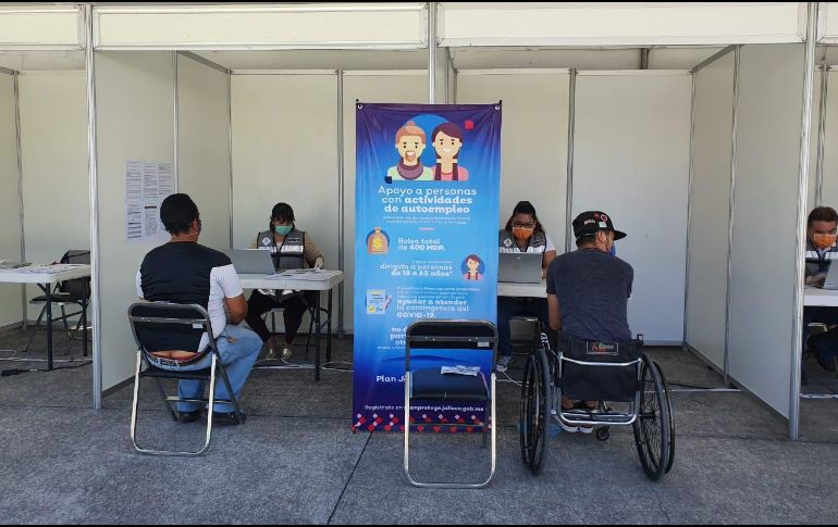 La semana pasada el Gobierno de Jalisco anunció apoyos para trabajadores y negocios afectados por el impacto de la pandemia de COVID-19. EL INFORMADOR / E. Barrera