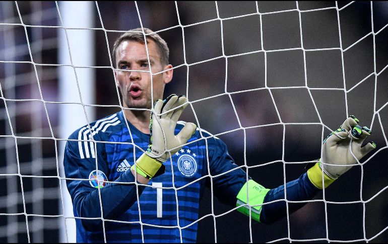 Por diferencias en la duración del contrato, el arquero alemán tiene detenida su renovación. ARCHIVO