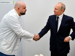 Protsenko se reunió con Putin el martes de la semana pasada, cuando el presidente ruso visitó el hospital de Kommunarka. AP / ARCHIVO