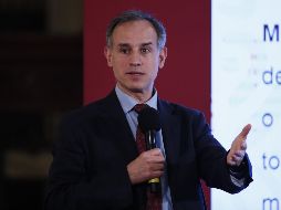 En Palacio Nacional, López-Gatell mencionó que al momento existen cuatro ensayos clínicos en puerta, algunos empezarán la siguiente semana. EFE / J. Méndez