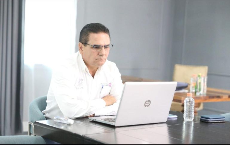 Aureoles Conejo explicó que las únicas actividades que seguirán, e incluso muchas de ellas con mayor intensidad, son para atender la emergencia sanitaria. TWITTER / @Silvano_A