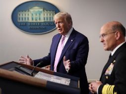 Donald Trump asegura que el objetivo de la operación serán los cárteles mexicanos y el círculo cercano al presidente venezolano, Nicolás Maduro. EFE/O. Contreras