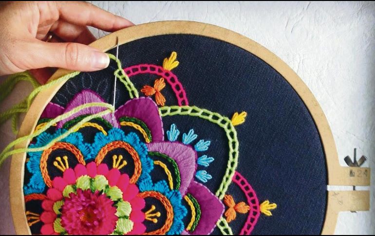 Bordar es una actividad fácil y sencilla que puedes hacer durante esta cuarentena. ESPECIAL