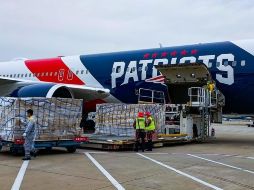 La misión fue autorizada con la condición de que ningún miembro de la tripulación abandonará el avión mientras estuviese en suelo chino. INSTAGRAM / @patriots