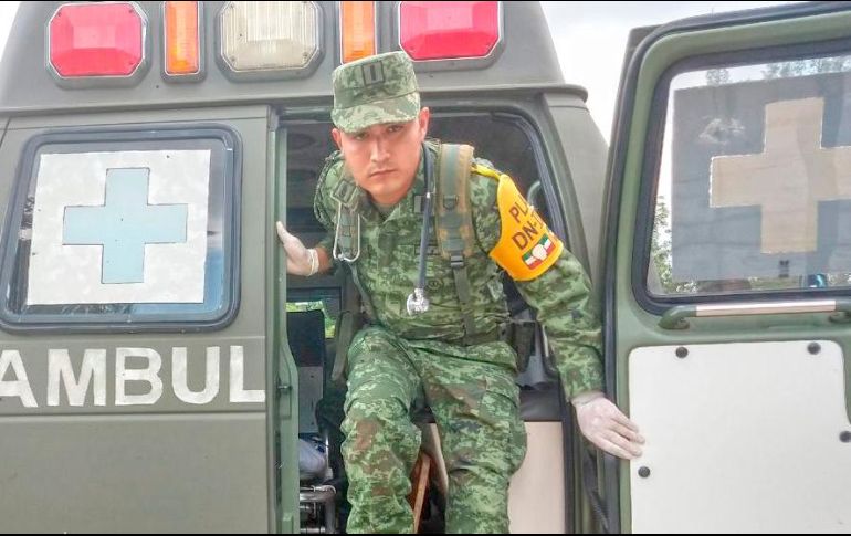 El IMSS se apoya en la Sedena para garantizar la seguridad de estas instalaciones. TWITTER / @SEDENAmx