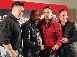 Humerto y Emir Pabón, pdre e hijo (al centro) buscan llevar más lejos el legado de Grupo Cañaveral. NOTIMEX