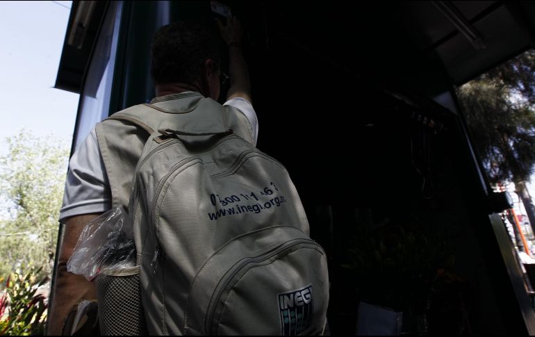 El Inegi despidió a más de mil 500 supervisores en Morelos sin importarles que muchos de ellos trabajaron una semana después que inició la fase dos de la contingencia. EL INFORMADOR / ARCHIVO