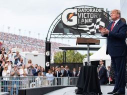 El presidente de Estados Unidos, Donald Trump, tuvo una teleconferencia con los principales funcionaros de las ligas deportivas. AFP / ARCHIVO