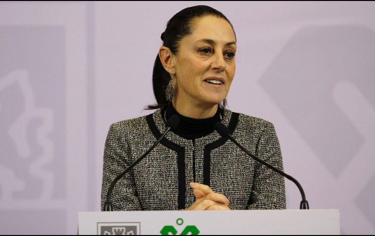 Claudia Sheinbaum se reunió con autoridades de la Semar, la Sedena y la SSPC para delinear una estrategia de seguridad en la Ciudad de México. NTX/ARCHIVO