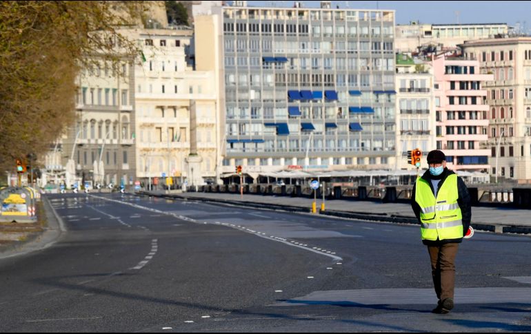 Italia. Continúa la lucha contra el COVID-19 con las distintas medidas preventivas. EFE