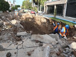 OBRAS SUSPENDIDAS. El SIAPA pospondrá el mantenimiento con el objetivo de que los ciudadanos tengan agua y puedan seguir las recomendaciones para prevenir el COVID-19. ARCHIVO
