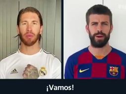 Los jugadores invitan a seguir las recomendaciones de la OMS para realizar ejercicio a diario, sobre todo en estos días de confinamiento debido a la pandemia de COVID-19. TWITTER / @fifacom_es