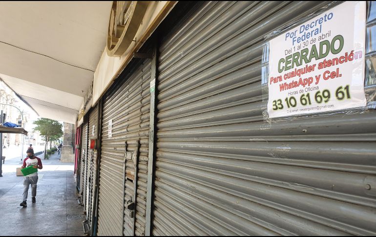 El Consejo Coordinador Empresarial (CCE) señala que la respuesta del Gobierno federal es incompleta ante la gran dimensión de la crisis que enfrentan los mexicanos. EL INFORMADOR / E. Barrera