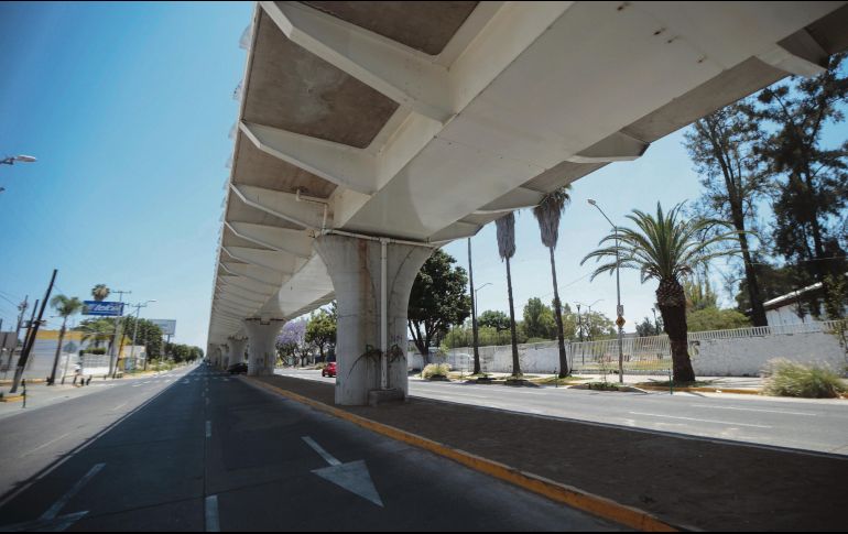 El gobernador de Jalisco evitó polemizar al respecto, pero dejó claro que las obras de la Línea 3 aún no están terminadas. EL INFORMADOR