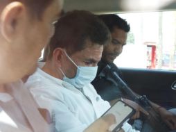 La Secretaría de Seguridad Pública de Oaxaca (SSPO), ejecutan la orden de aprehensión en contra de Juan Vera Carrizal, el ex diputado priísta. SUN / E. Hernández