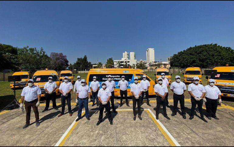“Transporte Conexión Médica” es un servicio gratuito de uso exclusivo para trabajadores de la salud. TWITTER / @GobiernoJalisco