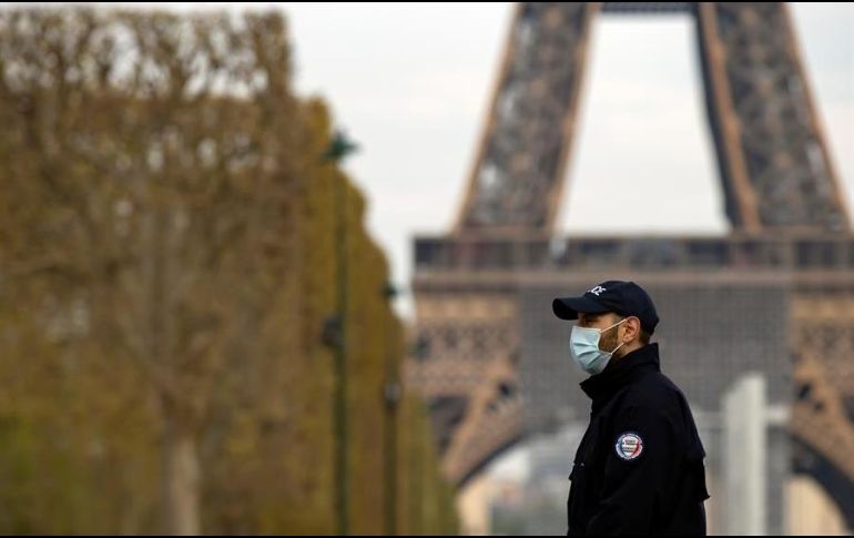La cuarentena empezó en Francia el pasado 17 de marzo, y está previsto que termine hasta el 15 de abril. EFE/I. Langsdon