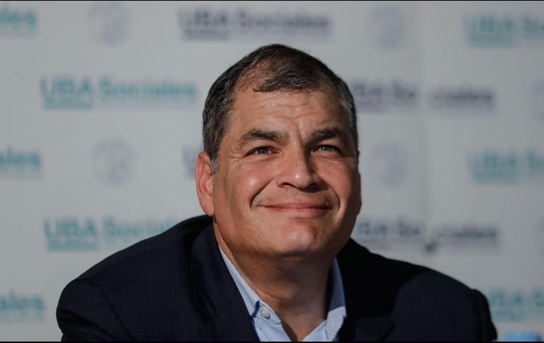 Correa vive en Bélgica junto a su familia desde mayo de 2017 luego de traspasar el poder a su amigo y sucesor Lenín Moreno. EFE / ARCHIVO