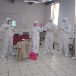 Capacitan a Bomberos de Tlaquepaque en bioseguridad ante COVID-19