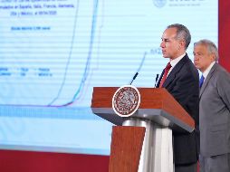 En la entrevista, el funcionario no aclara si la venta de mascarillas la hizo el Gobierno mexicano o empresas particulares mexicanas. SUN/S. Tapia