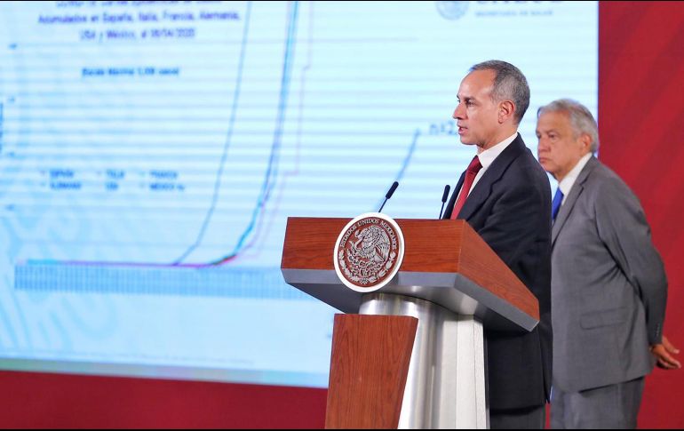 En la entrevista, el funcionario no aclara si la venta de mascarillas la hizo el Gobierno mexicano o empresas particulares mexicanas. SUN/S. Tapia