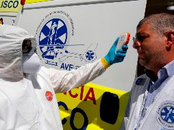 La compra de equipos protegerá la salud del personal de Servicios Médicos Municipales en el desempeño de su trabajo. AFP / ARCHIVO