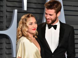 Liam estuvo casado con Miley durante seis meses, luego de 10 años de relación con la cantante. AFP / ARCHIVO