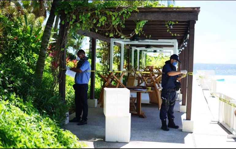 Las personas que vacacionan en el complejo habitacional no podrán salir hasta completar los 14 días de aislamiento. ESPECIAL/Gobierno de Nayarit