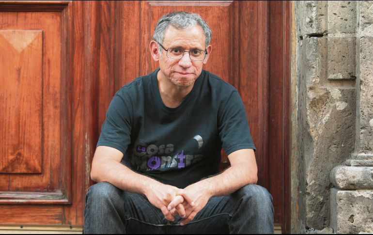 Antonio Malpica. El escritor le dio un peso trascendental a la sonoridad en su nuevo proyecto. EL INFORMADOR / F. Atilano