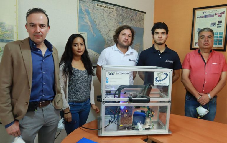 Los expertos industriales de empresas asentadas en Querétaro, han basado su prototipo en un diseño de procedencia española. TWITTER / @UPQoficial