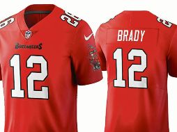 COTIZADAS. El “12” de la nueva estrella de los Bucs es el más solicitado. ESPECIAL