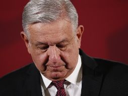 El Presidente ofrece rueda de prensa matutina este viernes en Palacio Nacional. EFE / J. Méndez