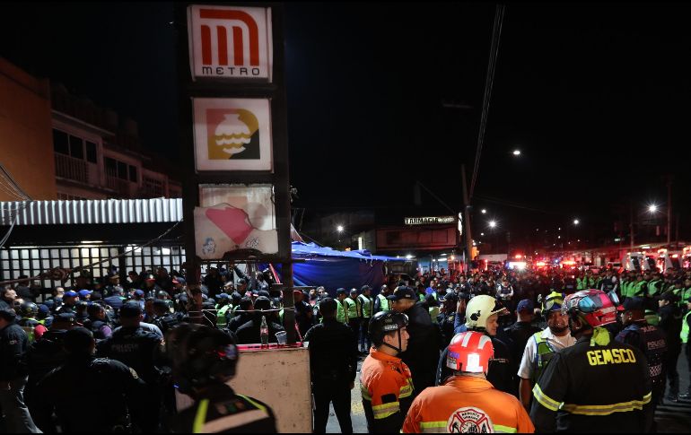 El pasado 10 de marzo chocaron dos trenes en el metro de la CDMX que dejó un muerto y varios lesionados. EFE / ARCHIVO