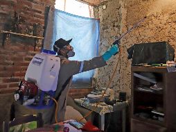 El Gobieno del Estado afirma que se han invertido 108 millones 181 mil 470 pesos para la adquisición de pesticidas, larvicidas e insecticidas. SUN / ARCHIVO