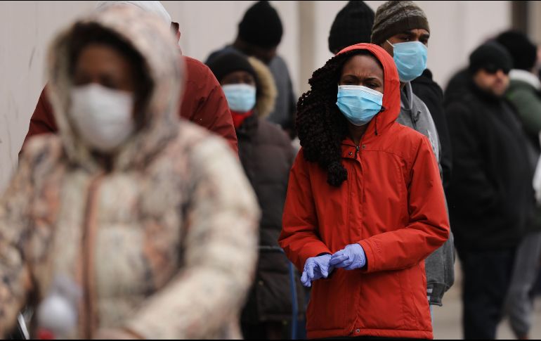La red consular de México en EU ha reportado un incremento en el número de casos de personas mexicanas que han dado positivo en la prueba de COVID-19. AFP / S. Platt