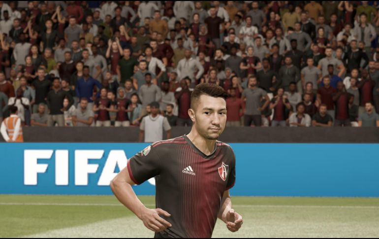 Luciano Acosta llevó a la victoria a los Rojinegros del Atlas en su debut en la eLiga MX. TWITTER / @atlasfc