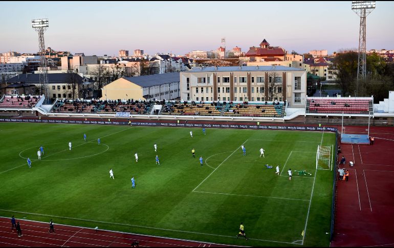 La Liga de Bielorrusia disputa su cuarta fecha pese a la pandemia del coronavirus. AFP / S. Gapon